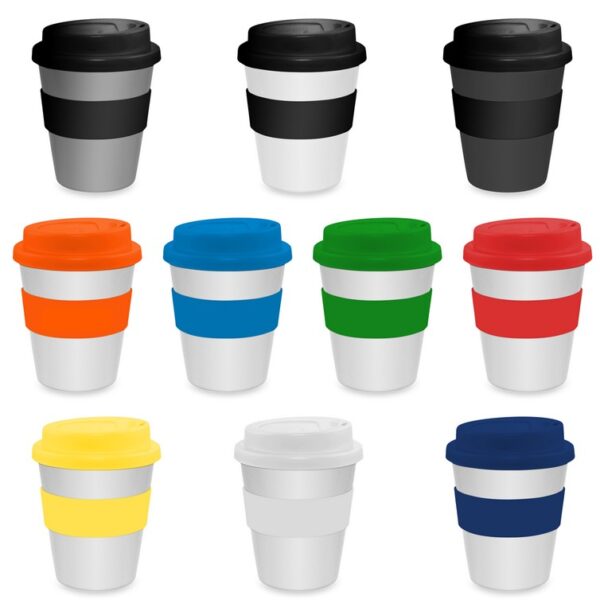 355ml Custom Reusable Eco Coffee Cups