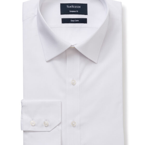 Van Heusen Mens Euro Fit Shirt Solid