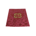 Promotional New Year Red Envelopes with gold Fu and floral patterns for festive celebrations.