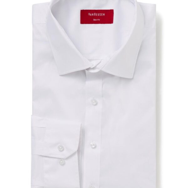 Van Heusen Move Solid Slim Fit Mens Shirt