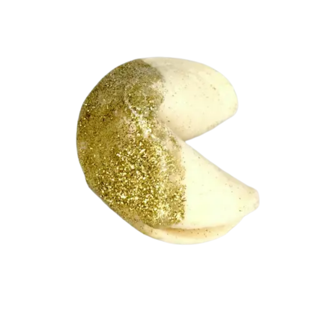 Chinese New Year Personalised Fortune Cookie, glittery and ideal for festive celebrations.