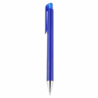 Saturn Event Branded Pen, blue ink, silver tip & clip, shown on white background.