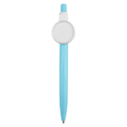 Event Branded Pen with badge button and round white clip, shown on a white background.