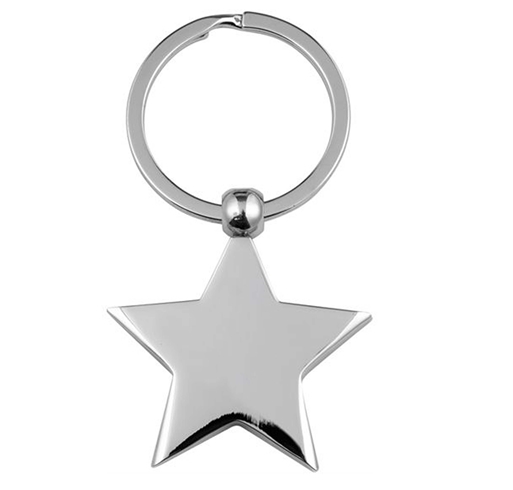 The Mayotte Star Keyring Branded