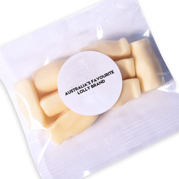 Allens Milk Bottles in bags