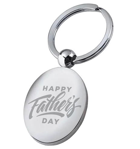 Logo Engraved Alastor Keychain