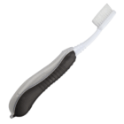 Promotional Viktor Travel Toothbrush with cover, ideal for travel or giveaways.
