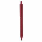 Event Branded Eco-Friendly Wheat Pen in red with pocket clip—ideal for event giveaways.