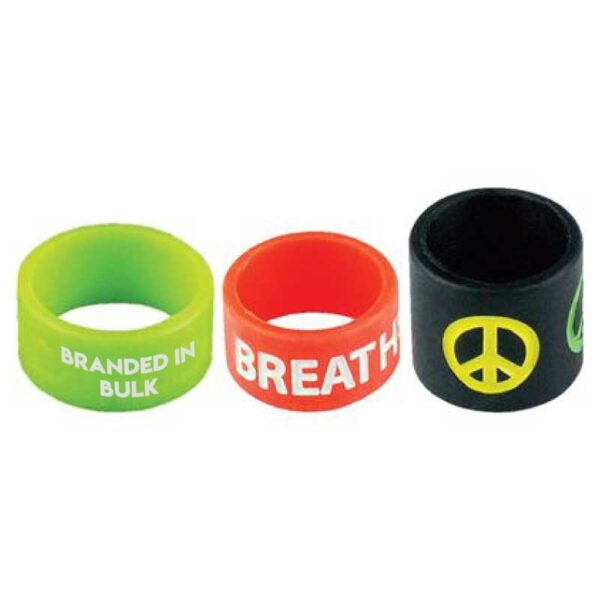 Colourful Finger Bands With Branding