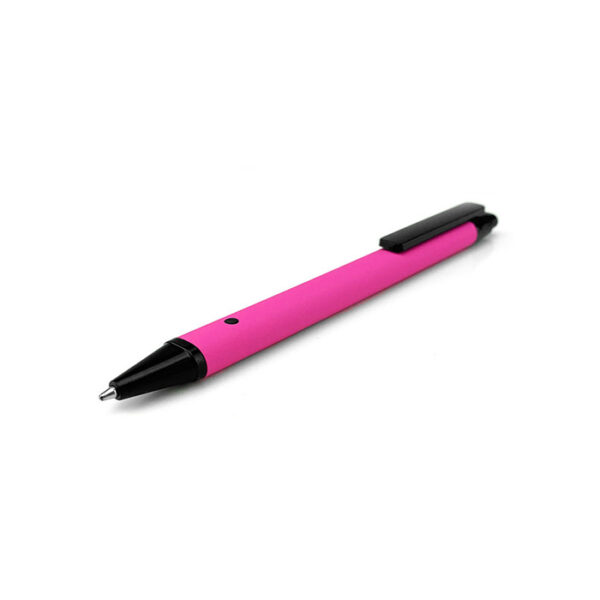 Flat Rubberised Metal Pens Branded