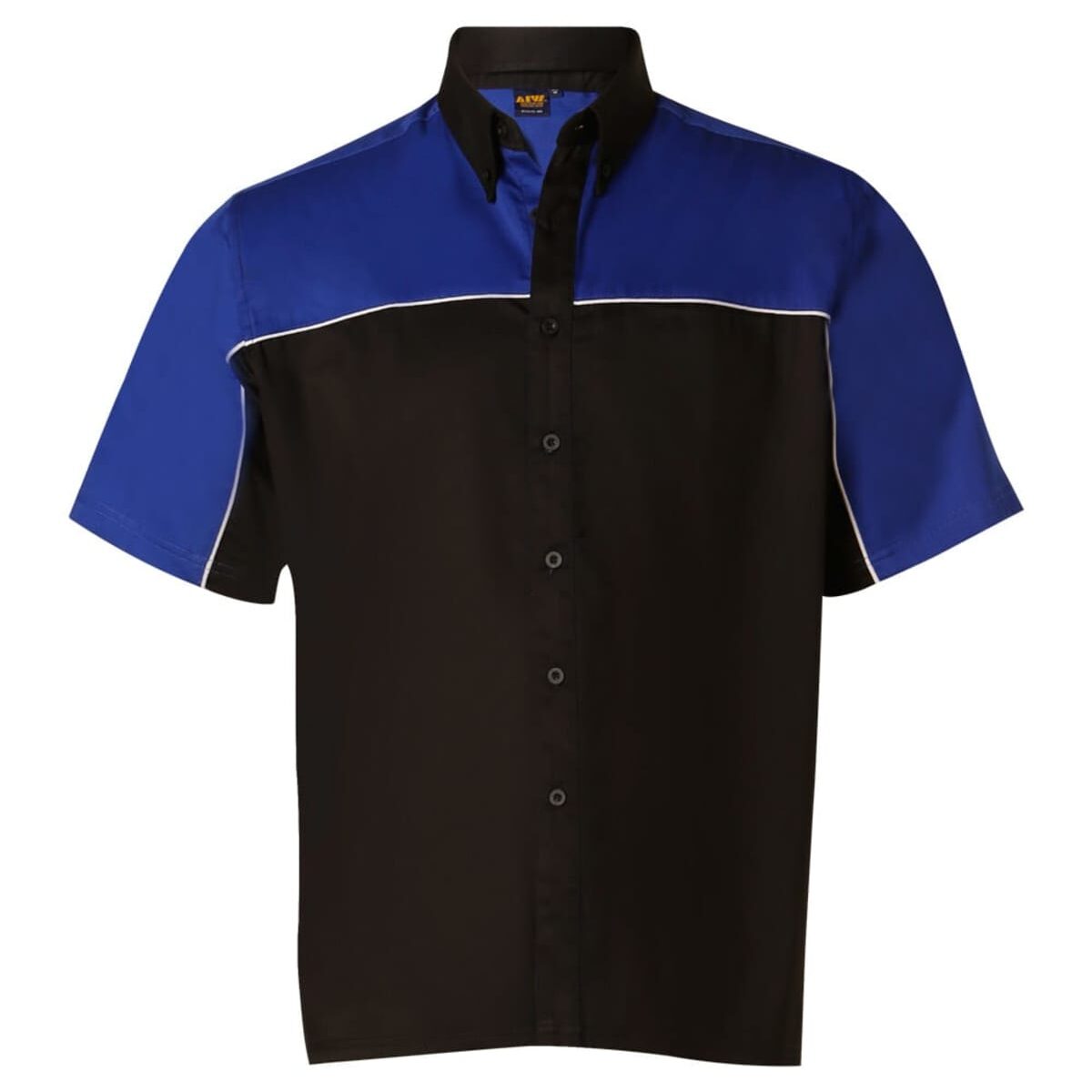 Royal-black-whitepiping