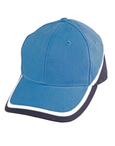 Cotton 6-panel Cap with metal buckle