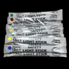 Glow stick pack with 6 vibrant colors, individually wrapped for convenience.