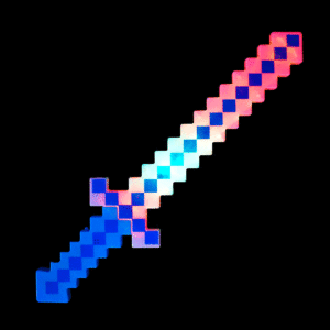 Flashing Led Pixel Sword