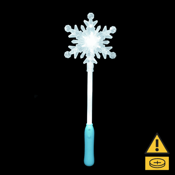 Light Up Frozen Snowflake Wand