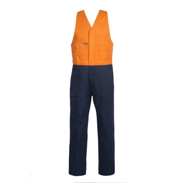 Cotton Drill Roughall With Elastic Straps
