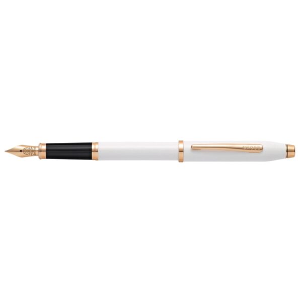 Cross Century II Pearlescent White Fine Nib Fountain Pens