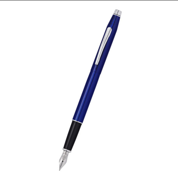 Cross Classic Century Translucent Blue Lacquer Fountain Pens