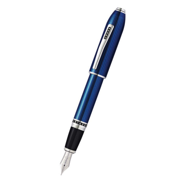Cross Peerless Translucent Quartz Blue Fountain Pens