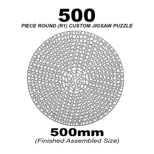 Grantham 500 Piece Round Jigsaws