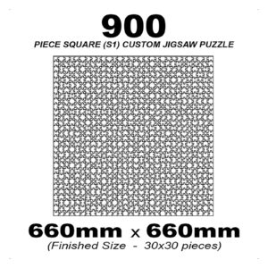 Grantham 900 Piece Square Jigsaws