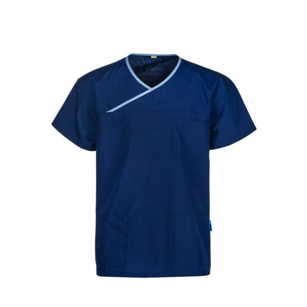 Hamilton Reversible Unisex Scrub Tops With Contrast Trim