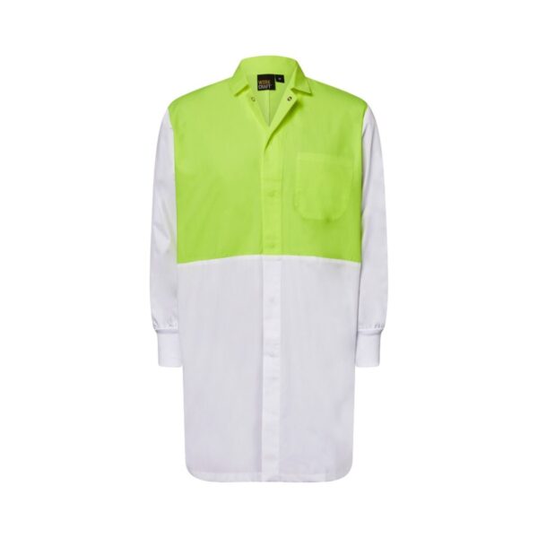 Huck Dustcoat Internal Pocket Hivis