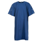 Rhyl Bariatric Gowns feature neck and shoulder studs for easy wearing.