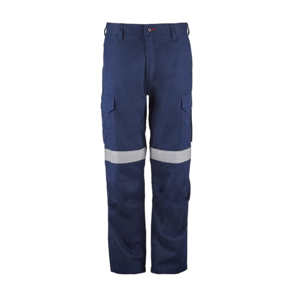 Saanvi Mens Cargo Pants With Fr Reflective Tape