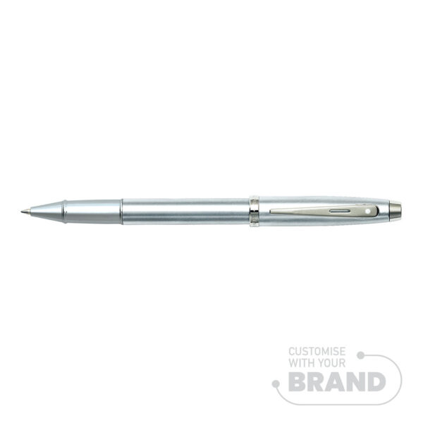 Sheaffer 100 Brushed Chrome Rollerball Pens