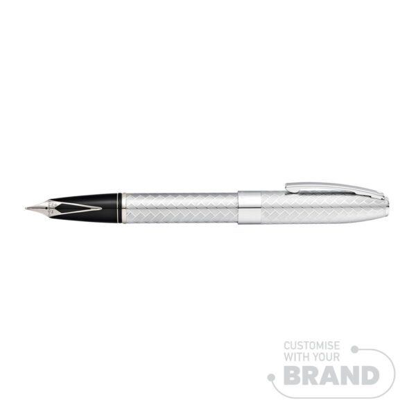 Sheaffer Legacy Chrome Fine Nib Fountain Pens