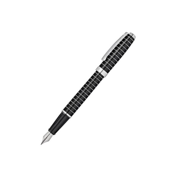 Sheaffer Prelude Black Ergonomic Medium Nib Fountain Pens
