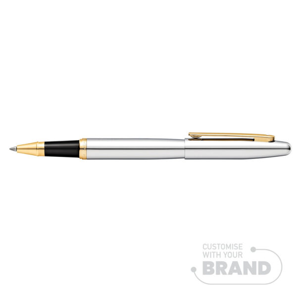 Sheaffer VFM Chrome Gold Medalist Rollerball Pens