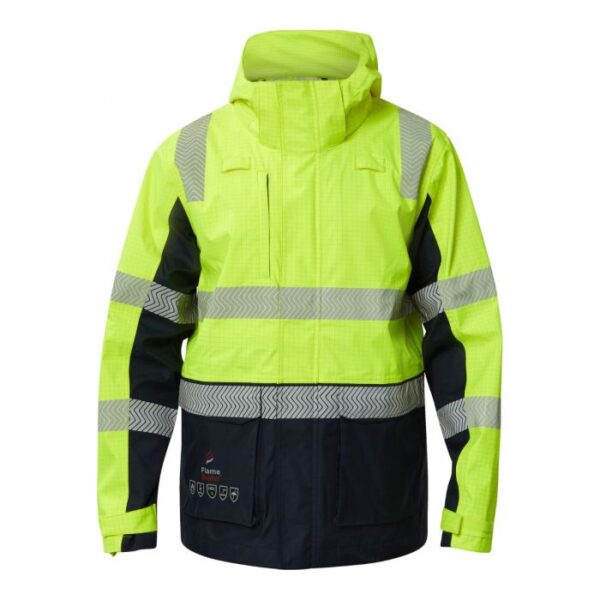 Trent Hi Vis 3 In 1 Segmented Reflective Jackets