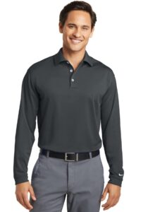 Nike Long Sleeve Dri-Fit Stretch Tech Polos