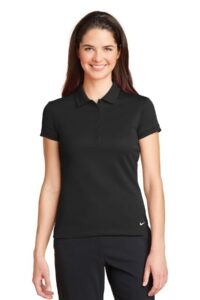 Nike Ladies Dri-FIT Solid Icon Pique Modern Fit Polos
