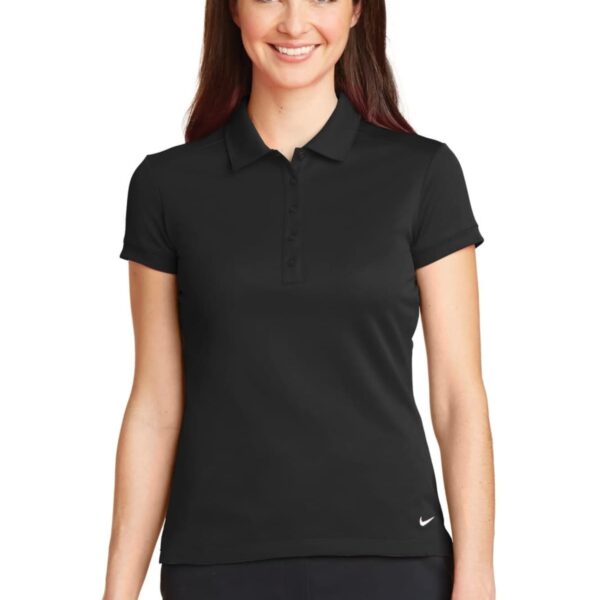 Nike Ladies Dri-FIT Solid Icon Pique Modern Fit Polos