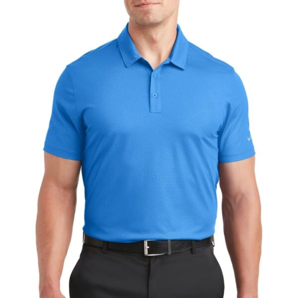 Nike Dri-FIT Embossed Tri-Blade Polos