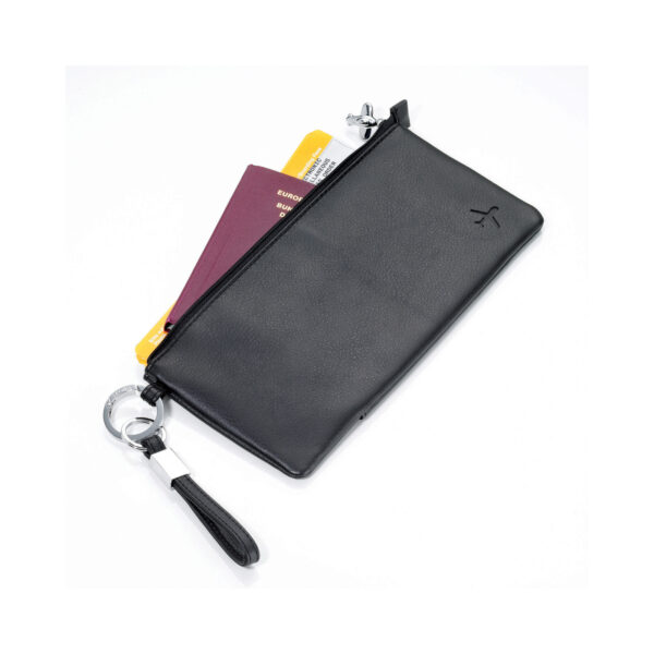 Troika Travel Cases Zip & Pocket Black