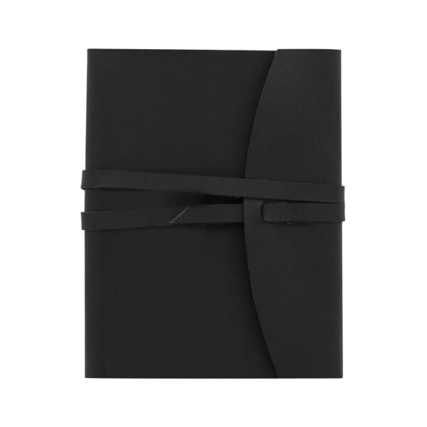 Scripto A6 Wrap Journals Black