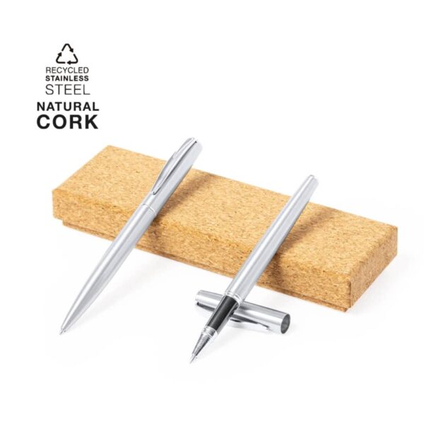 Recycled Stainless Steel Pen Set