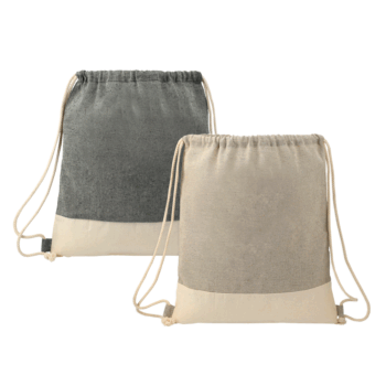Shirof Recycled Cotton Drawstring Bags