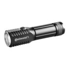 A black flashlight featuring a textured grip and a side button. The brand Continental is printed near the lens. The flashlight has a cylindrical body with an adjustable focus mechanism at the front.