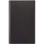 A sleek, rectangular black external hard drive with a smooth surface. The drive appears modern and minimalist, with no visible logos or distinguishing features.