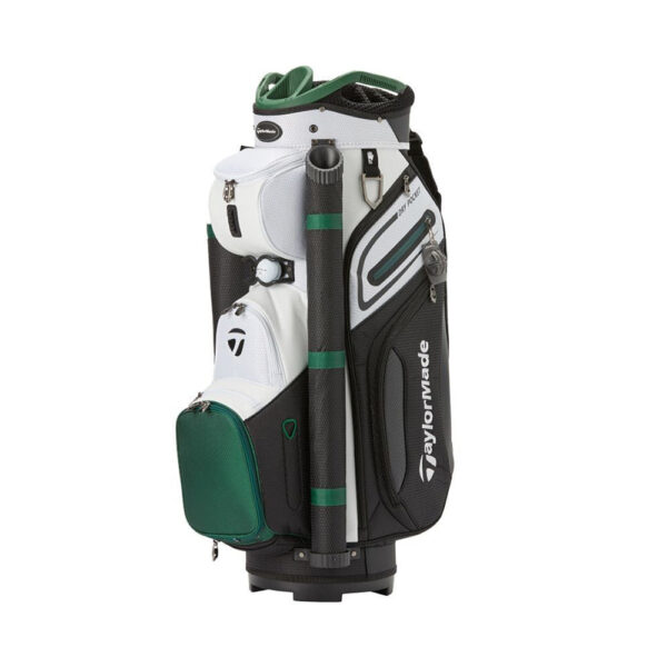 TaylorMade Premium Black White Green Cart Bags