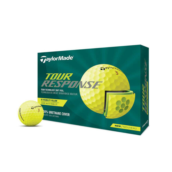 TaylorMade Tour Response Yellow Golf Balls