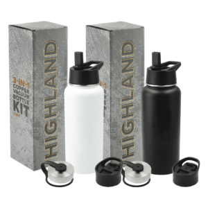 Highland 3-in-1 Copper Vacuum Bottle Kits 950ml
