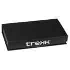 A black rectangular box with the white logo treK on the top. The box is closed and placed against a plain white background.