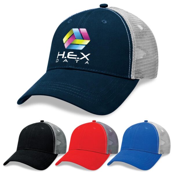 Sleek Mesh Trucker Cap