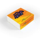 Orange and white box with lifestyle logo and website URL.